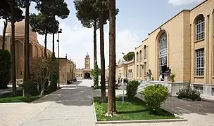 Courtyard of the Holy Savior Cathedral, and the Museum of Khachatur Kesaratsi