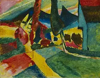 Landscape With Two Poplars, 1912