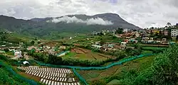 Farmlands at Vattavada village