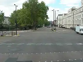 Vauxhall Bridge Road (A202) at A3212 - geograph.org.uk - 179360.jpg