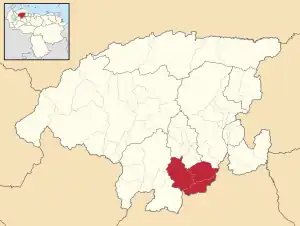 Location in Lara