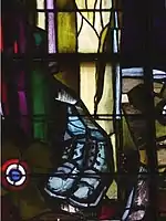 Stained glass at Douaumont