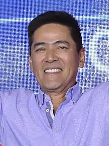 A closeup of Vic Sotto