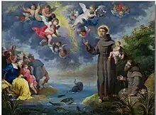 St. Anthony of Padua Preaching to the Fish, by Victor Wolfvoet II.