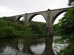 Victoria viaduct, river Wear