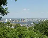 View of Cardiff Bay from Upper Penarth