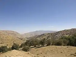 View from Takhta-Karacha Pass (M39) to the north