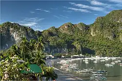 View of El Nido