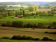 Oud-Lemiers near Vaals, as seen from the Schneeberg in Germany