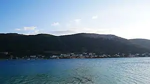 View of Šparadići and Jelinjak hill from Grebaštica