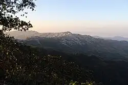 View of Lunglei town