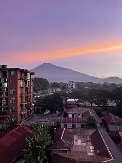 Meru view from Levolosi Ward, Arusha City