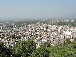 View of city from the Palace/Heritage Resort Nalagarh (Solan) H.P