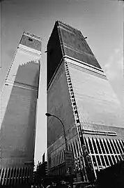 Construction on 12 January 1971. View from below