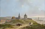 Bartholomeus Johannes van Hove (1825/50): View on Scheveningen, The Hague Historic Museum.