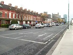 View west along Ringsend Road - geograph.org.uk - 2175913.jpg