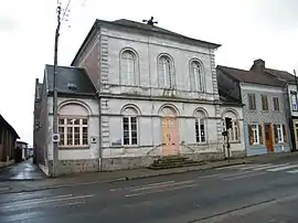 The town hall in Vignacourt