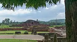 An image of the vikramshila  Ancient University