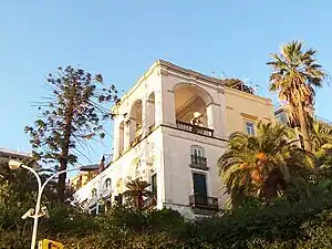 Villa Carafa of Belvedere, once Palazzo Vandeneynden in Naples