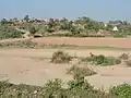 Side view of Mirzapur village