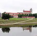 Façade of the church and the Jesuits monastery ensemble