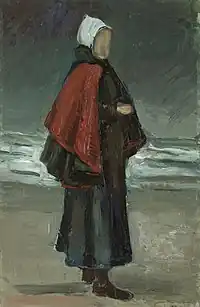 Fisherman's Wife on the Beach, 1882, Kröller-Müller Museum, Otterlo (F6)