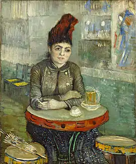 Agostina Segatori Sitting in the Café du Tambourin1887Van Gogh Museum, Amsterdam (F370)