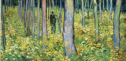 Undergrowth with Two Figures, June 1890, Cincinnati Museum of Art