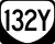 State Route 132Y marker