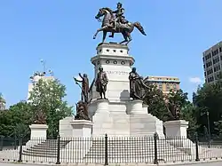 Washington Monument (1849–1857), by Thomas Crawford, Richmond