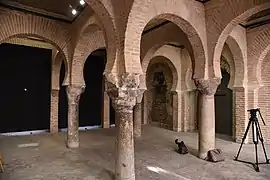 Arches in former prayer hall