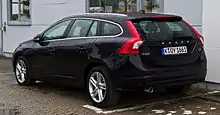 Volvo V60 post facelift (Germany)