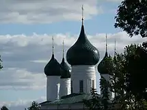 The onion domes of Ascension Church