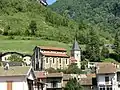 View of Argis and the church