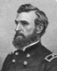 Old painting of an American Civil War general