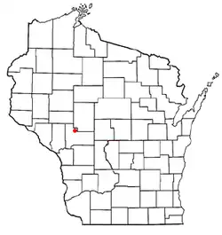 Location of Alma, Wisconsin