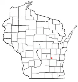 Location of Alto, Wisconsin