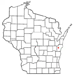 Location of Cato, Wisconsin