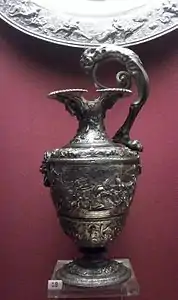 Ewer with its basin above, German, 1559