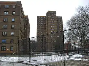 Robert F. Wagner Houses, New York, New York, 1956-58.