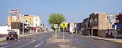 Dakota Avenue in downtown Wahpeton, 2007