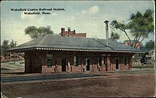 Wakefield Centre station in 1913.