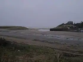 River Wansbeck meets the North Sea