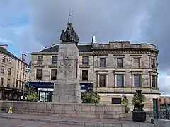 Memorial from the south