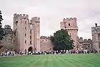 the Gatehouse Tower and Caesar's Tower