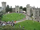 Visitors at Warwick Castle