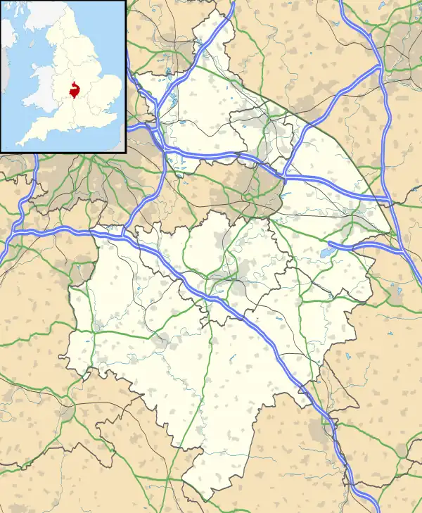 Gaydon is located in Warwickshire