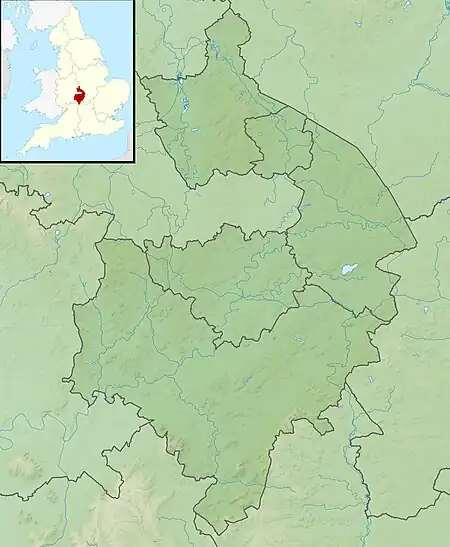 Ebrington Hill is located in Warwickshire