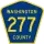 County Road 277 marker