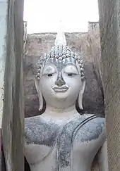 Phra Achana, Wat Si Chum, Big Buddha image in Sukhothai, Thailand, c. 14th century